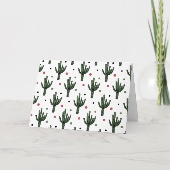 Cartão Cactus (Frente)