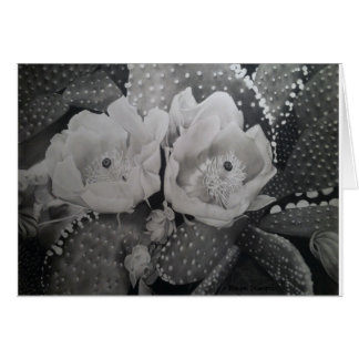 Cartão Cactus em Bloom