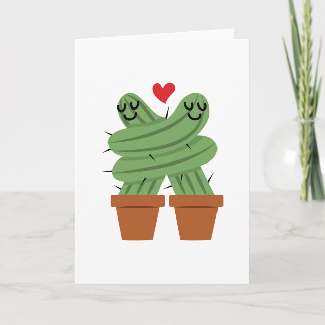 Cartão Cactus Love (Frente)