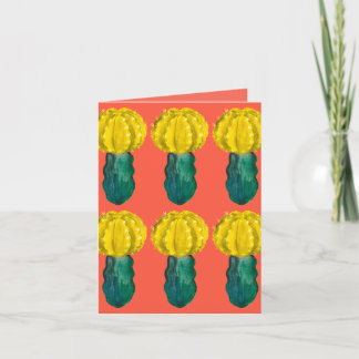 Cartão Cactus, Moon Cactus, Vamos Juntos