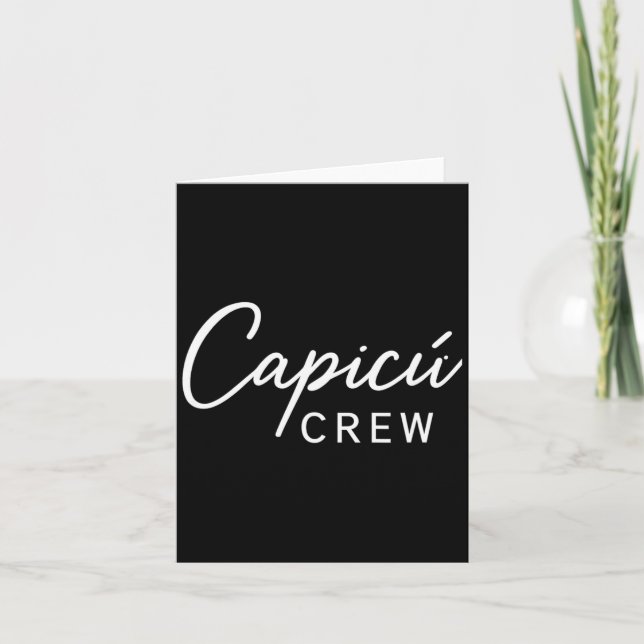 Cartão Cacú Crew Matching Dominoes Players  (Frente)