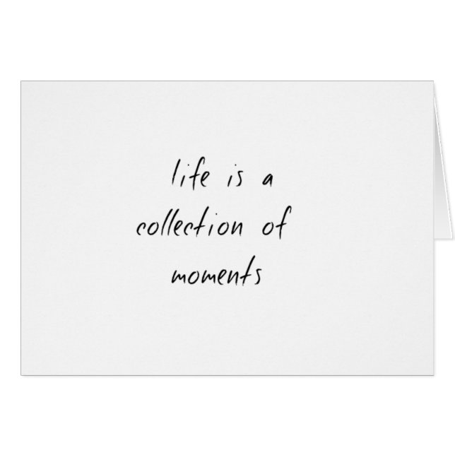 CARTÃO CADA MOMENTO PASSO COM VOCÊ É ***ESPECIAL*** (Frente Horizontal)