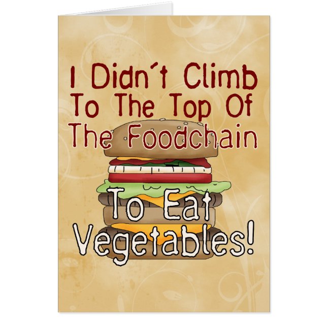 Cartão Cadeia alimentar (Frente)