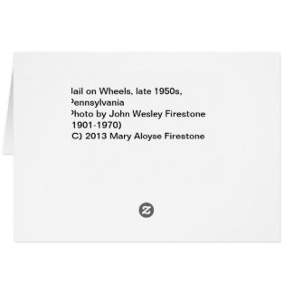 Cartão Cadeia nas Rodas