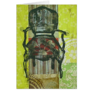 Cartão Cadeira do líder