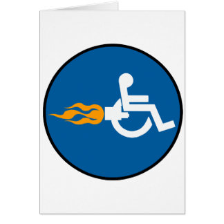 Cartão Cadeiras de rodas