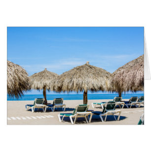 Cartão Cadeiras de sala de estar e guarda-chuvas do