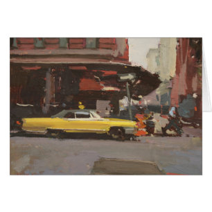 Cartão Cadillac amarelo 2012