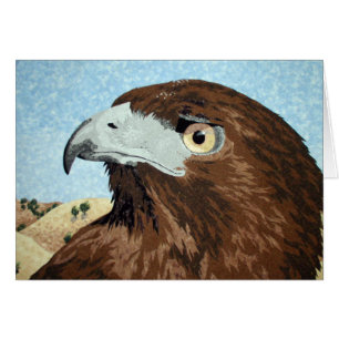 Cartão Cadir - Falcão de cauda vermelha