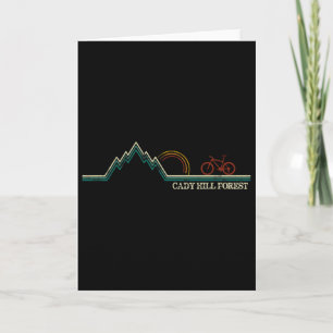 Cartão Cady Hill Ciclismo de Montanha Vermont Stowe 