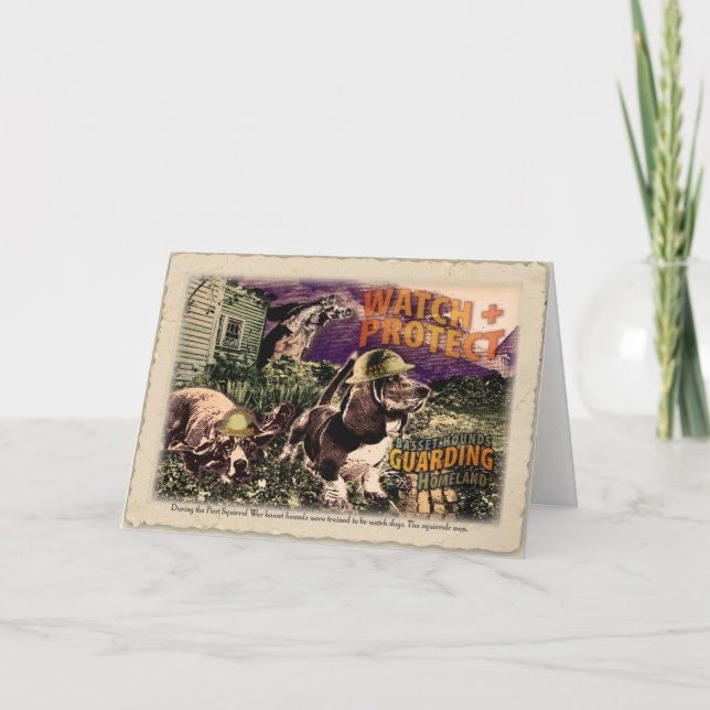 Cartão Cães-de-bico (Frente)