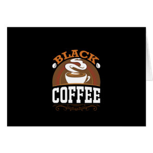 Cartão Café Arte Negra