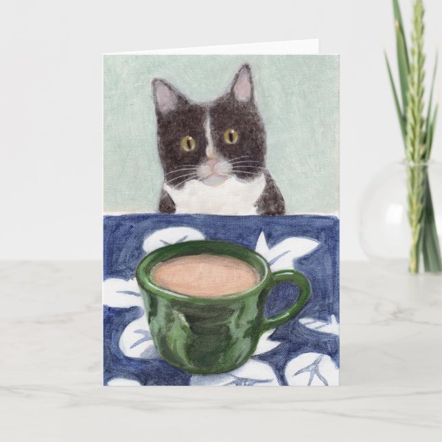 Cartão Café com Henry (Frente)