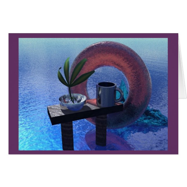 Cartão Café da Manhã (Frente Horizontal)