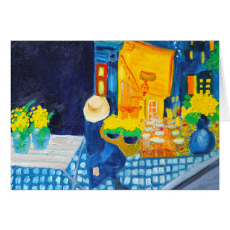 Cartão Café de Van Gogh