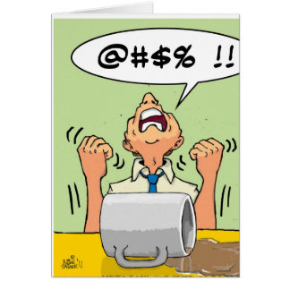 CARTÃO CAFÉ DERRAMADO