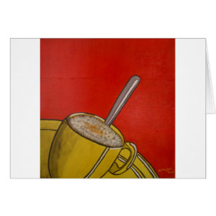 Cartão Café Frothy II