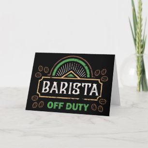 Cartão Café Lover Barista Café Lover