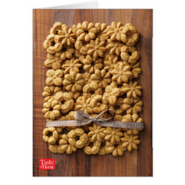 Cartão Café Maple Spritz Cookies