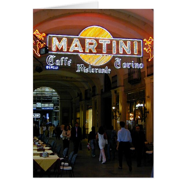 Cartão Café Martini (Frente)