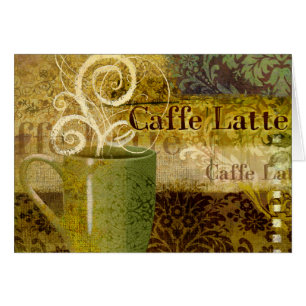 Cartão Caffe Latte
