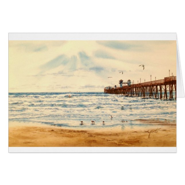 CARTÃO CAIS LATERAL DO OCEANO (Frente Horizontal)