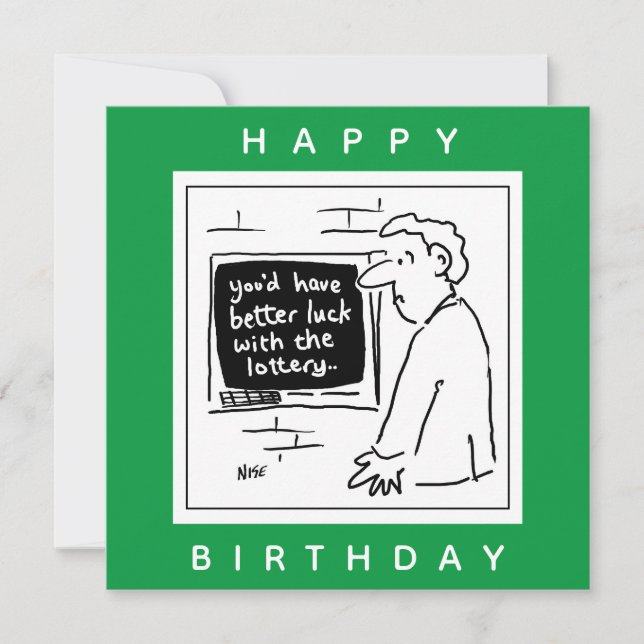 Cartão Caixa ATM e Cliente no Cartoon Bancário (Frente)