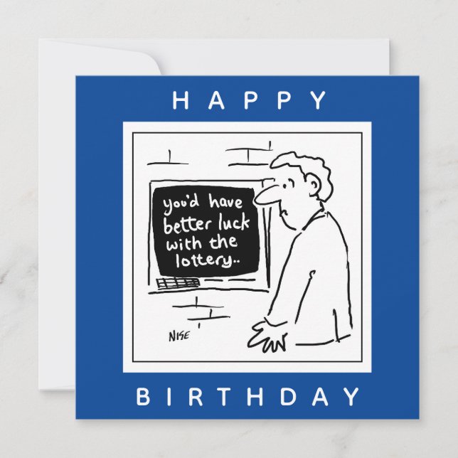 Cartão Caixa ATM e Cliente no Cartoon Bancário (Frente)