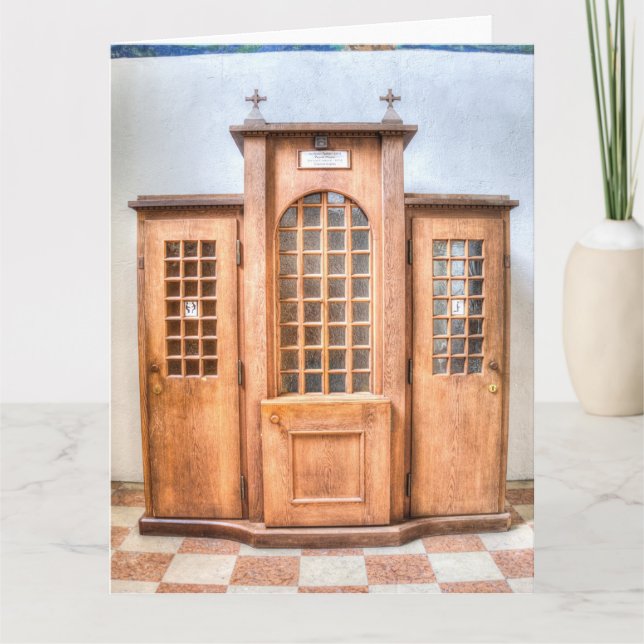 Cartão Caixa Confessional Salzburgo (Frente)