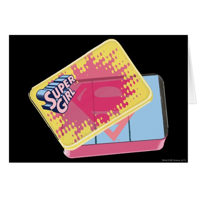 Cartão Caixa da Supergirl (Frente Horizontal)
