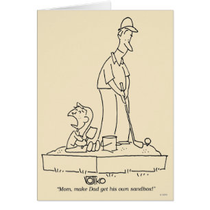 Cartão Caixa de areia