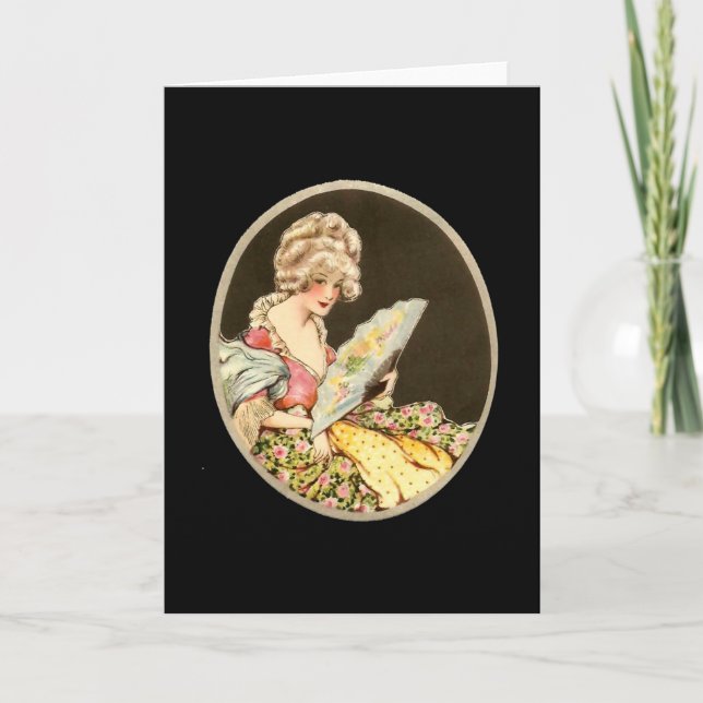 Cartão Caixa de chapéu (Frente)