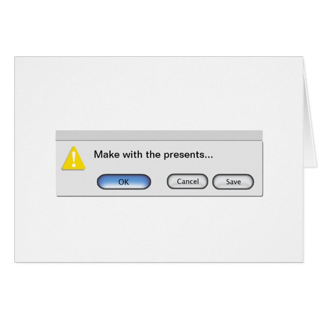 Cartão Caixa de diálogo (Frente Horizontal)