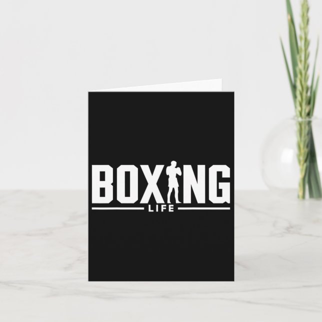 Cartão Caixa de presentes do Pai in a box in a box Boxer  (Frente)