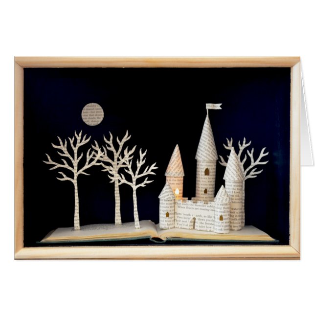 Cartão Caixa leve 2013 do castelo (Frente Horizontal)