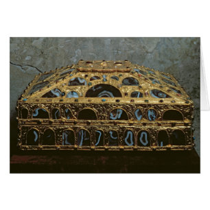 Cartão Caixão da ágata