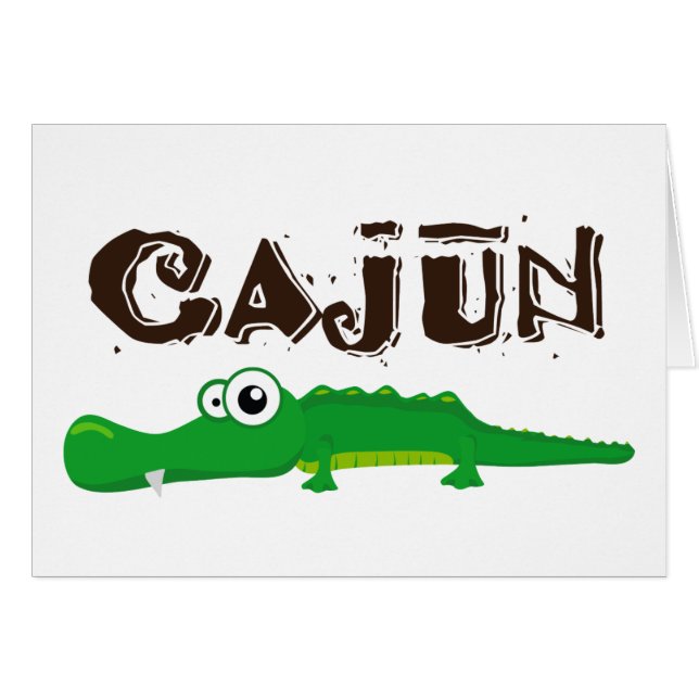 Cartão Cajun_gator (Frente Horizontal)
