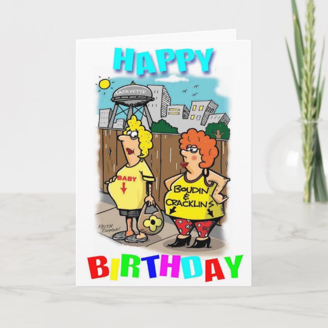 Cartão Cajun Greeting Cards (Frente)