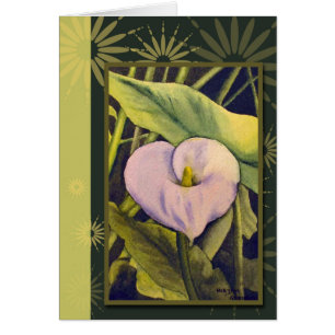 Cartão Cala Lilly