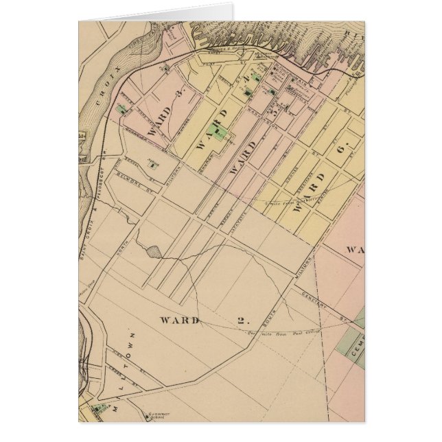 Cartão Calais, Washington (Frente)