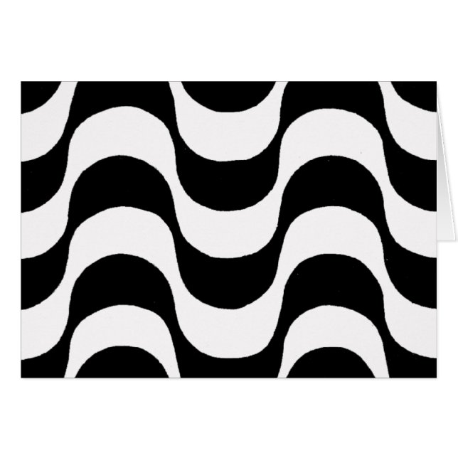 Cartão calçada da copacabana (Frente Horizontal)