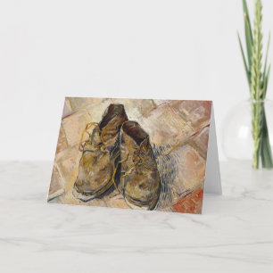 Cartão Calçado Vincent van Gogh