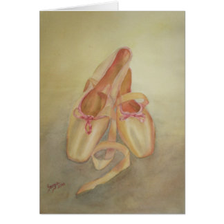Cartão Calçados de balé