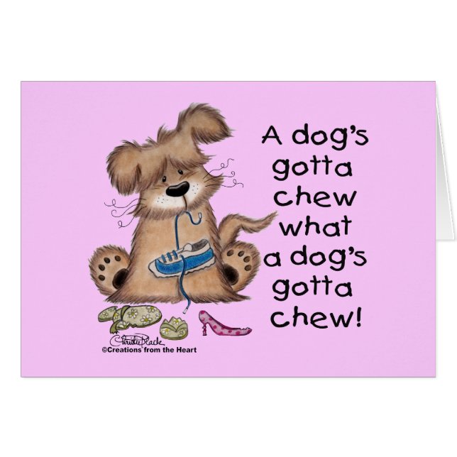 Cartão Calçados de Modos-Cães (Frente Horizontal)