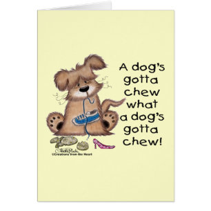 Cartão Calçados de Modos-Cães