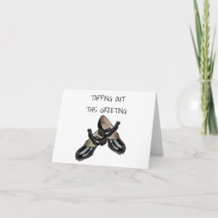 CARTÃO CALÇADOS DE TAP ESTÃO SAINDO ESTE ANIVERSÁRIO A GA