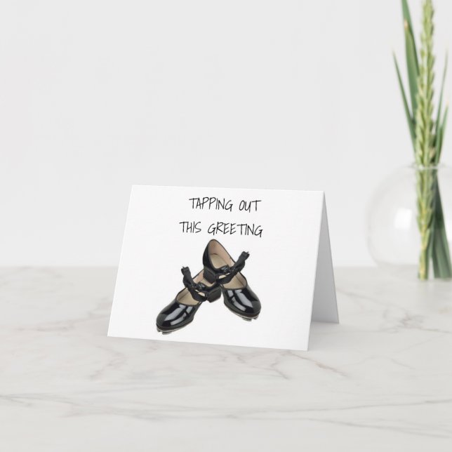 CARTÃO CALÇADOS DE TAP ESTÃO SAINDO ESTE ANIVERSÁRIO A GA (Frente)