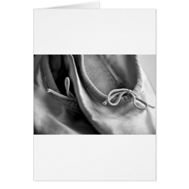 Cartão Calçados do balé (Frente)