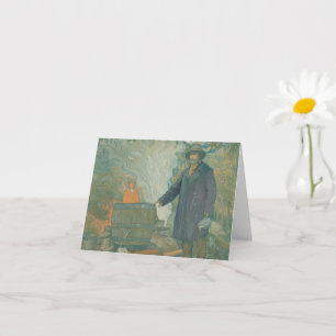 Cartão Caldeira Branca de Moonshiners Florestais