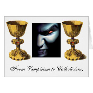 Cartão cálice, cálice, vampiro, do Vampirism ao Ca…
